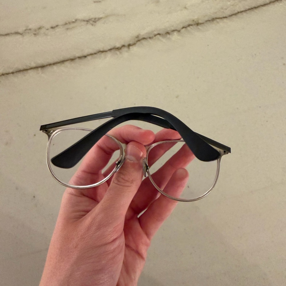 RAY BAN FRAMES ONLY EYEGLASSES RB 6375 2861 BLACK 53-18-145 - Picture 12 of 14